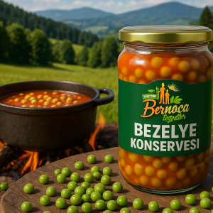 Bezelye Konservesi 660 cc cam kavanoz
