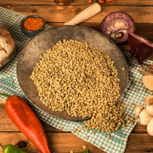 YEŞİL MERCİMEK ( 1 KG )