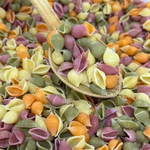 MİDYE MAKARNA SEBZELİ ( 500 GR )